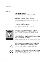 Preview for 24 page of ETNA TI8021 Instructions For Use Manual