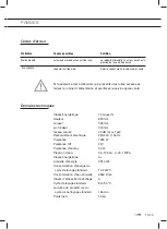 Preview for 45 page of ETNA TI8021 Instructions For Use Manual