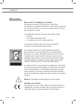 Preview for 46 page of ETNA TI8021 Instructions For Use Manual