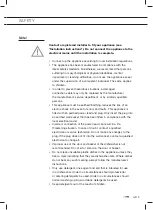 Preview for 71 page of ETNA TI8021 Instructions For Use Manual