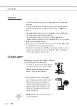 Preview for 42 page of ETNA TO100 Instructions For Use Manual