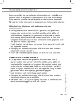 Preview for 5 page of ETNA VV143 Series Instructions For Use Manual