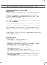 Preview for 39 page of ETNA VV143 Series Instructions For Use Manual