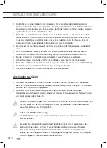 Preview for 96 page of ETNA VV143 Series Instructions For Use Manual