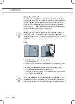 Preview for 18 page of ETNA VW149WIT Instructions For Use Manual