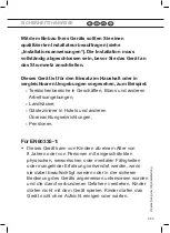 Preview for 29 page of ETNA VW149WIT Instructions For Use Manual