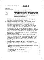 Preview for 31 page of ETNA VW245ZIL Instructions For Use Manual