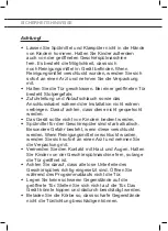 Preview for 33 page of ETNA VW245ZIL Instructions For Use Manual