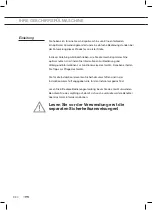 Preview for 36 page of ETNA VW245ZIL Instructions For Use Manual