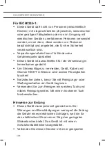 Preview for 34 page of ETNA VW644M Instructions For Use Manual