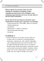 Preview for 37 page of ETNA VW742RVS Instructions For Use Manual