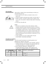 Preview for 10 page of ETNA VWT349WIT Instructions For Use Manual