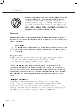 Preview for 40 page of ETNA VWV547SWIT Instructions For Use Manual