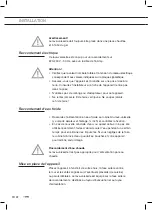 Preview for 50 page of ETNA VWV547SWIT Instructions For Use Manual