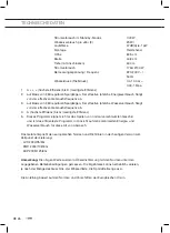 Preview for 82 page of ETNA VWV547SWIT Instructions For Use Manual