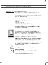 Preview for 85 page of ETNA VWV547SWIT Instructions For Use Manual