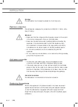 Preview for 106 page of ETNA VWV547SWIT Instructions For Use Manual