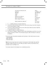 Preview for 110 page of ETNA VWV547SWIT Instructions For Use Manual