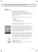 Preview for 113 page of ETNA VWV547SWIT Instructions For Use Manual