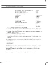 Preview for 26 page of ETNA VWV549WIT Instructions For Use Manual