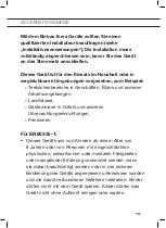 Preview for 37 page of ETNA VWV645WIT Instructions For Use Manual