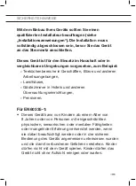 Preview for 37 page of ETNA VWV647WIT Instructions For Use Manual