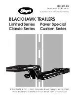 Предварительный просмотр 1 страницы Etnyre BLACKHAWK RTN Series Manual