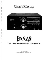 ETO 91B User Manual предпросмотр