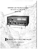 Preview for 1 page of ETO ALPHA 374A Operating And Technical Manual