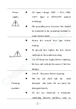 Preview for 4 page of eTOMMENS eTM-1520P Product Manual