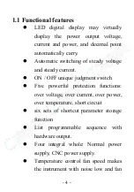 Preview for 6 page of eTOMMENS eTM-1520P Product Manual