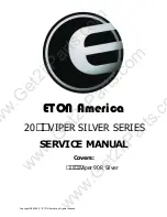 Eton 2011 Viper 90R Silver Series Service Manual preview