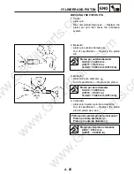 Предварительный просмотр 119 страницы Eton 2011 Viper 90R Silver Series Service Manual