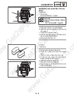 Предварительный просмотр 164 страницы Eton 2011 Viper 90R Silver Series Service Manual