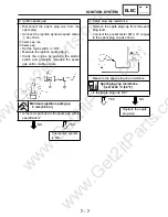 Предварительный просмотр 219 страницы Eton 2011 Viper 90R Silver Series Service Manual