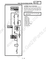 Предварительный просмотр 223 страницы Eton 2011 Viper 90R Silver Series Service Manual