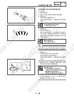 Предварительный просмотр 227 страницы Eton 2011 Viper 90R Silver Series Service Manual