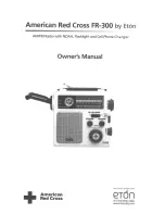 Eton American Red Cross FR-300 Owner'S Manual предпросмотр