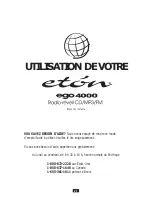 Preview for 25 page of Eton ego4000 Operation Manual