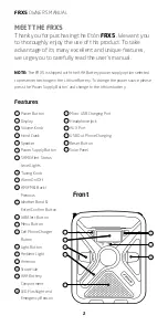 Предварительный просмотр 2 страницы Eton FRX5 Owner'S Manual