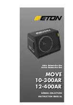 Preview for 1 page of Eton MOVE 10-300AR Instruction Manual