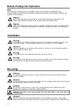 Предварительный просмотр 12 страницы Eton PA 1600.2 Installation & Operation Manual