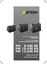 Eton PW 10-500 BR Instruction Manual предпросмотр