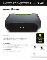 Предварительный просмотр 13 страницы Eton rukus Xtreme Owner'S Manual