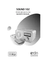 Предварительный просмотр 1 страницы Eton Sound 102 Owner'S Manual