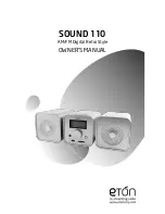 Предварительный просмотр 1 страницы Eton SOUND 110 Owner'S Manual