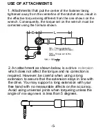 Preview for 5 page of eTORK QuadTork Torque Instructions Manual