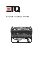 Предварительный просмотр 1 страницы ETQ TG17M41 Owner'S Manual