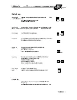 Preview for 6 page of ETR Lighting LUNA 24 Quick Reference Manual