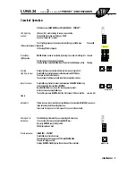 Preview for 10 page of ETR Lighting LUNA 24 Quick Reference Manual